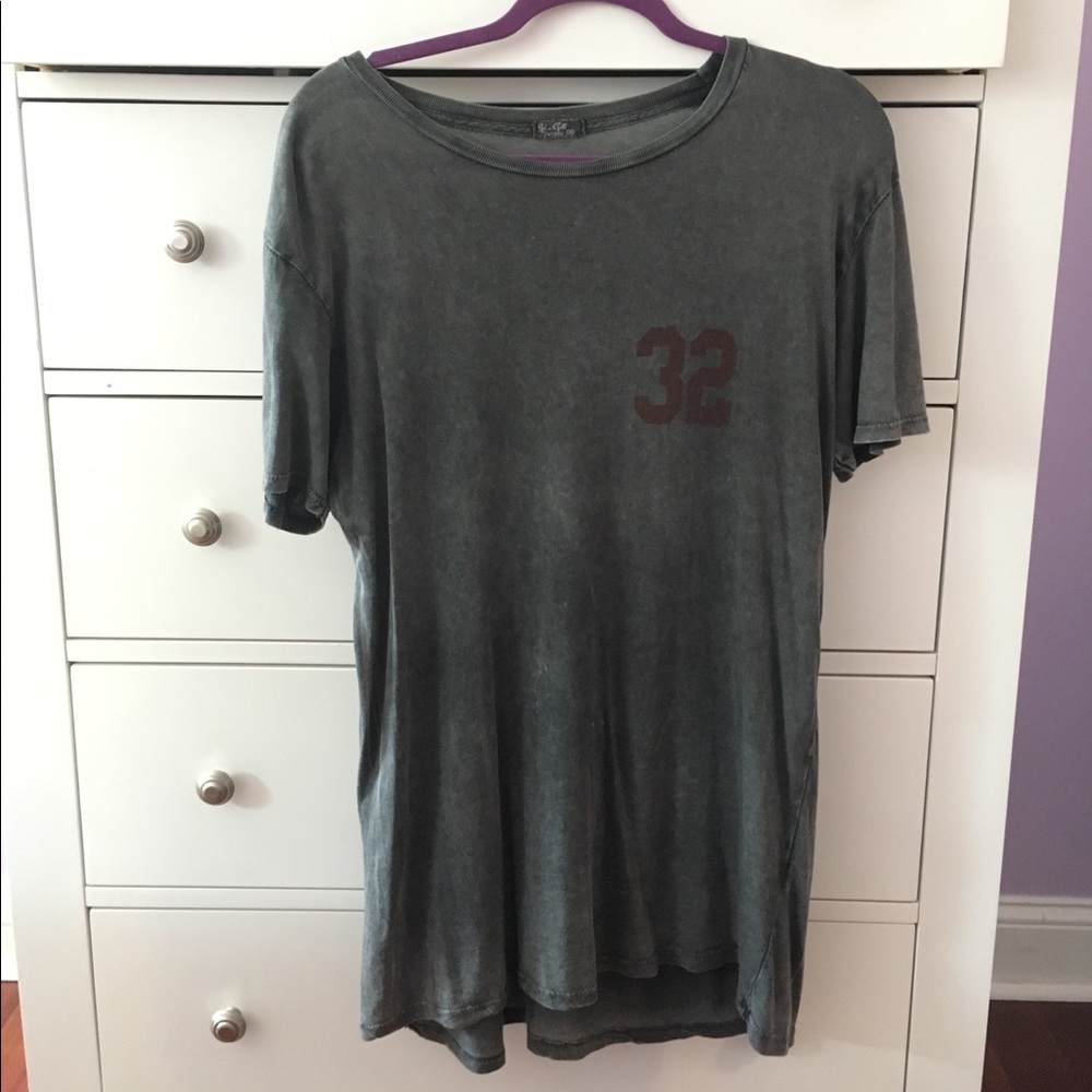 Brandy Melville Distressed T-shirt Dress